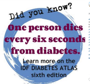 One DIabetic Dies every 6 Minutes